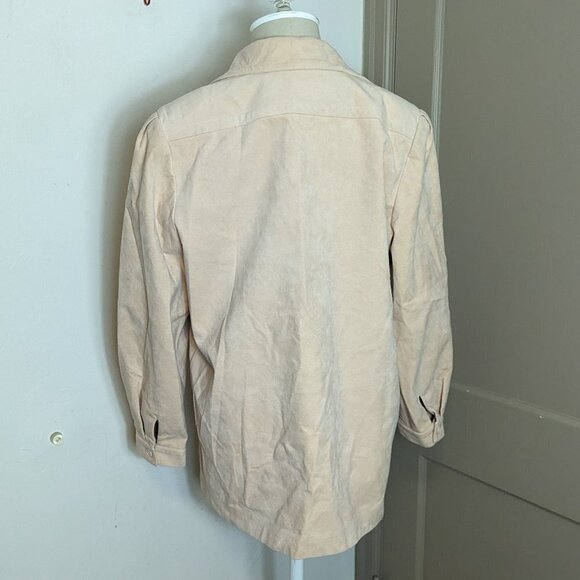 Vintage  Western Suede Blazer Roth Le Cover Ultra Fabric Jacket Boho - Picture 8 of 11